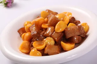 栗子红烧肉 (2)