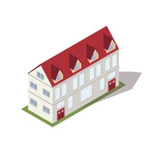 分析图素材图标集合景观建筑立面插画场景AI矢量图形设计