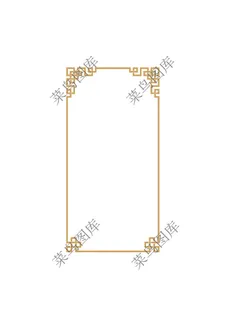 纹路框矢量图