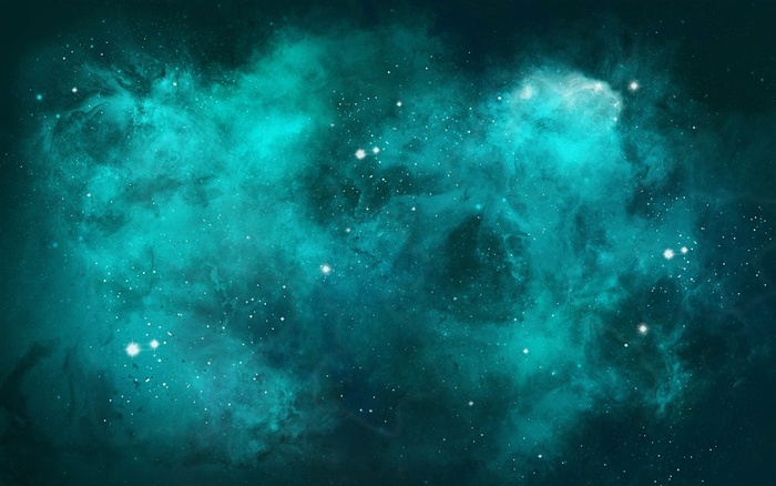 唯美星空彩色背景素材图片