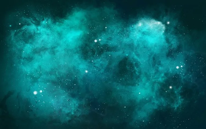 唯美星空彩色背景素材图片