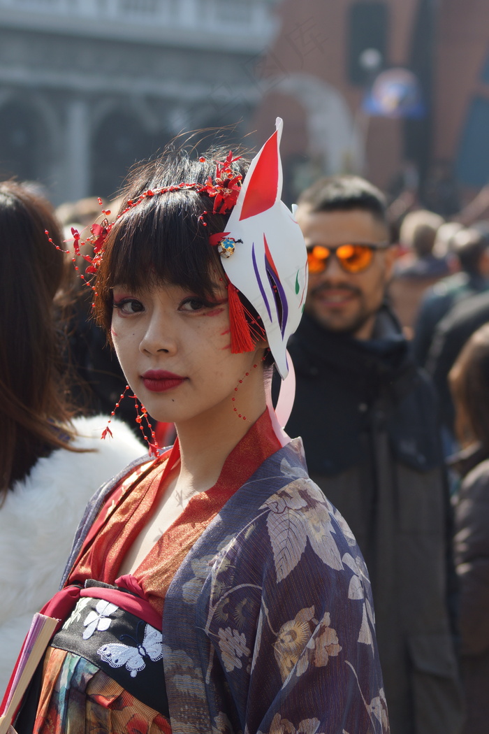 汉唐服装装扮美女图片