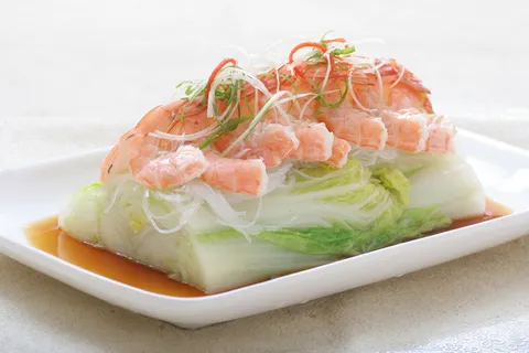 鲜虾粉丝娃娃菜22.咸鲜