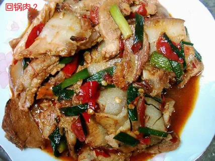 回锅肉美食元素菜品 回锅肉美食元素菜品