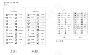 洗涤熨烫标志说明吊牌