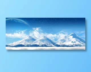 雪山风景图片下载