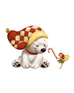 免抠卡通北极熊psd素材