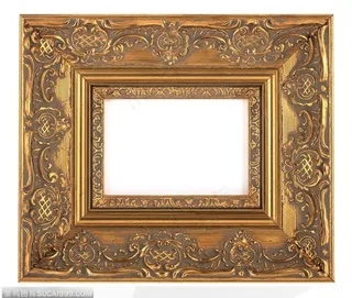 相框边框-古典欧式花纹图案的精美相框相框图片