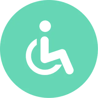 医用轮椅图标 医用轮椅图标