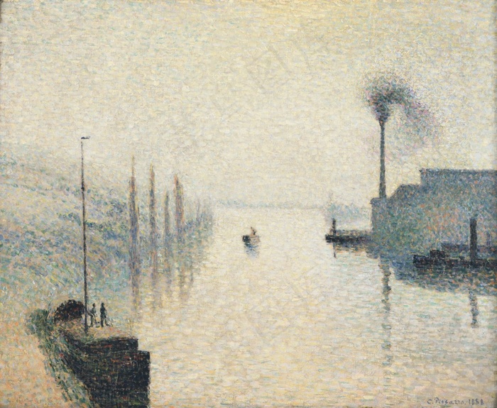毕沙罗风景画作品素材