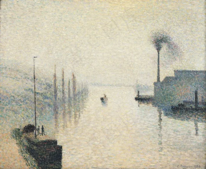 毕沙罗风景画作品素材