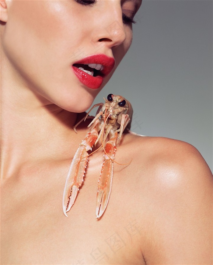 嘴唇美丽jpg素材