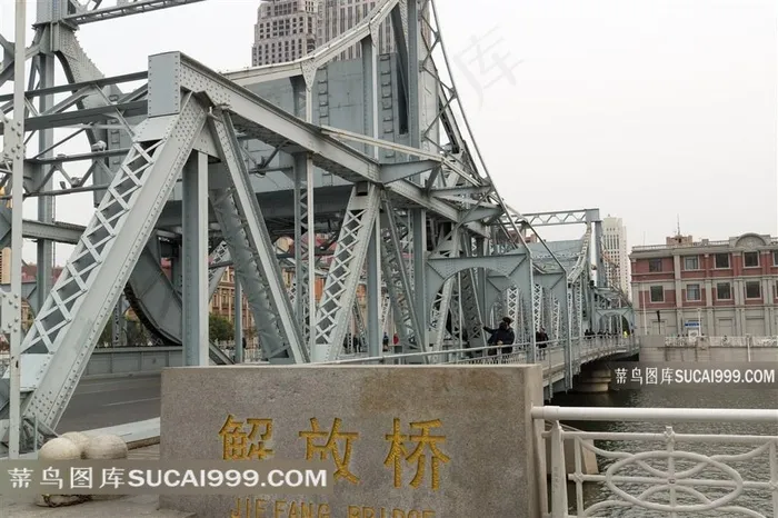 天津旅游景点 解放桥