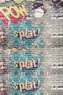 墙体插画涂鸦背景