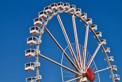 旋转摩天轮局部图片 旋转摩天轮局部图片