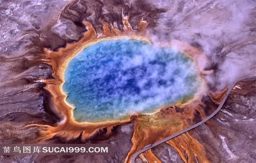 美国黄石大棱镜温泉