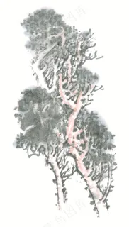 树木美术绘画摄影图片