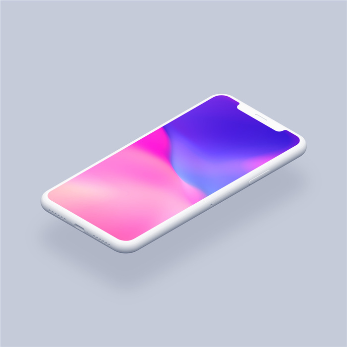 iPhoneX 样机图