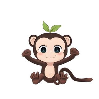 猴动物免抠