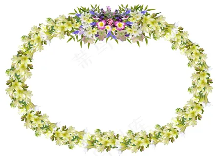 装饰花环花圈图片 装饰花环花圈图片