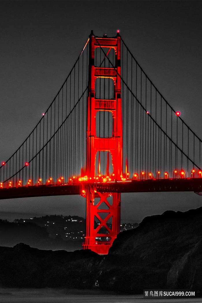 唯美高架桥风景画