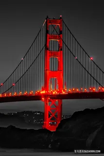 唯美高架桥风景画