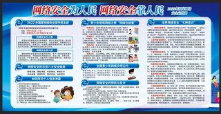 2022年国家网络安全宣传周展板