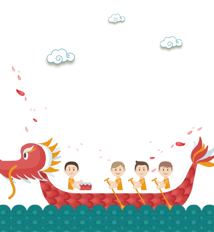 端午节龙舟 