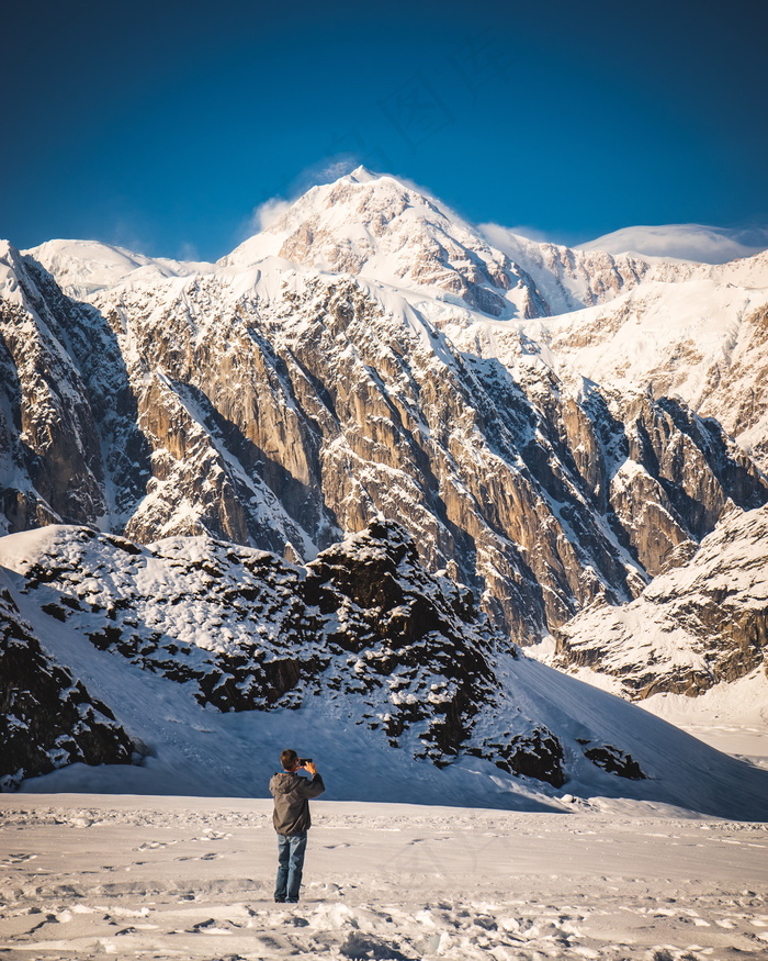 雪山高清风景图片