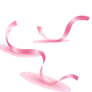 粉色丝带ai矢量图电商素材