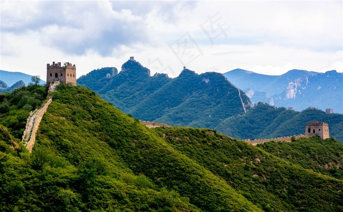 河北金山岭长城图片