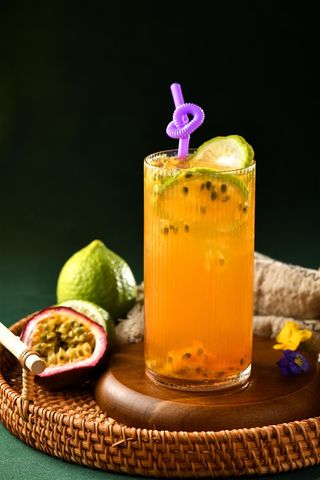 手打百香果柠檬 (2)