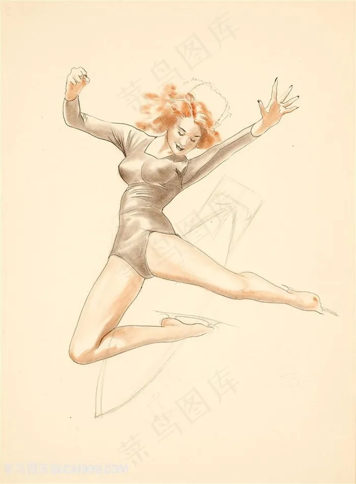 美人图性感比基尼美女装饰画