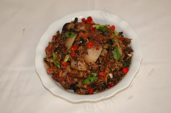坛子菜炒腊肉