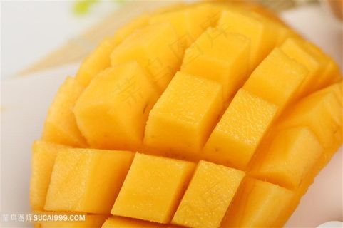 食物素食新鲜的芒果