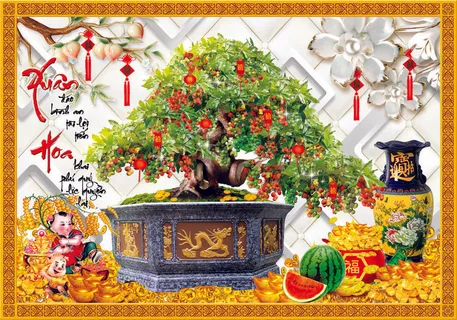 盆栽盆发财树财宝背景 盆栽盆发财树财宝背景