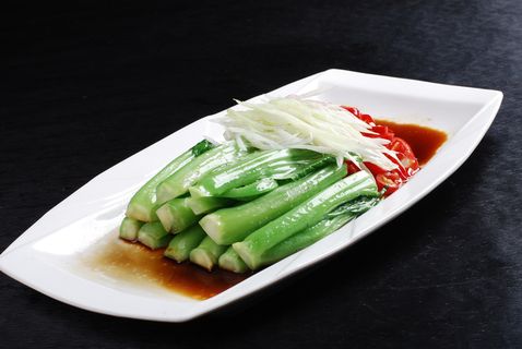 川菜湘菜高清菜谱 鲜椒菜胆