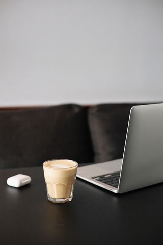 黑色美味咖啡摄影素材