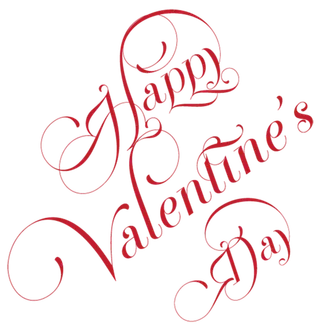 标题情人节素材