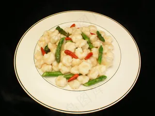 2639鲜虾仁龙须菜