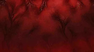 深红色暗黑故事感纹理背景