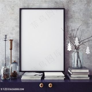 精美空白装饰画设计高清图