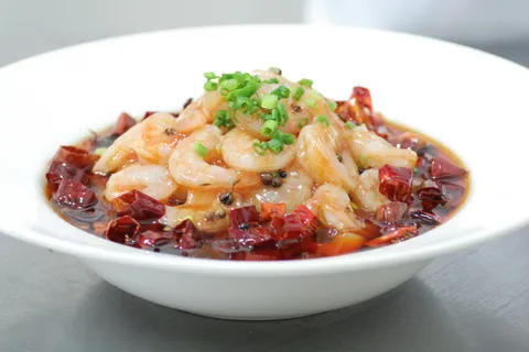 2221 水煮虾仁 40元