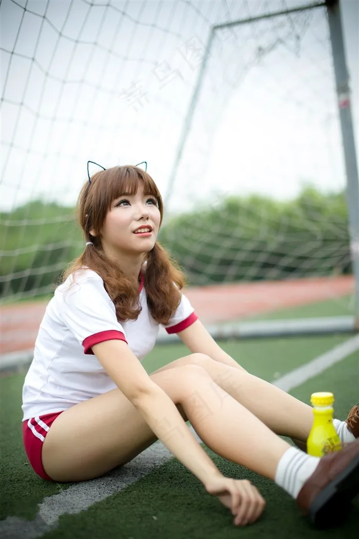 校园可爱运动美眉美女写真高清图