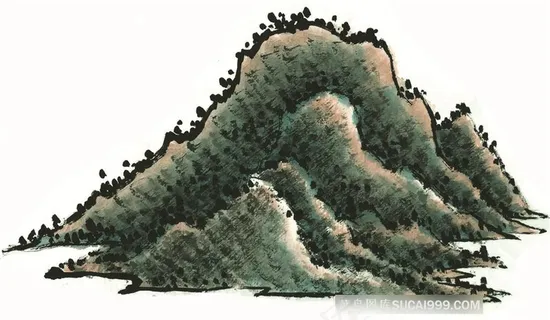 山石工笔图片素材 山石工笔图片素材