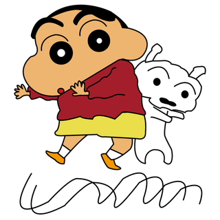 蜡笔小新可爱人物免扣素材