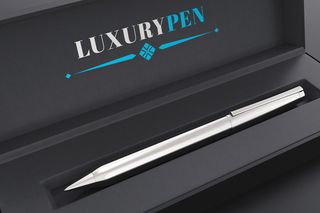 笔盒logo样机模板