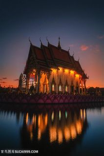 泰国宗教特色教堂图片