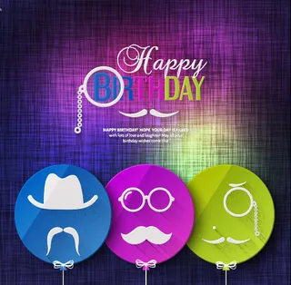 设计儿童生日背景