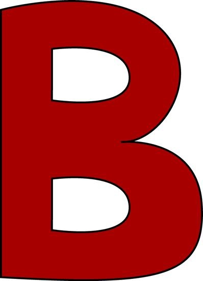 字母B PNG免抠(398x550)
